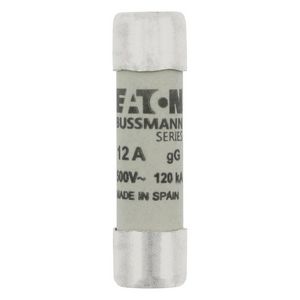 Zekering laagspanning 12A AC 500V 10x38mm gL/gG IEC VVE=10