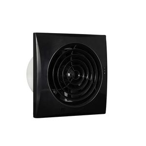 Badkamer-/ toiletventilator Silencio 125 TH zwart