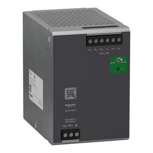 Regulated Power Supply 100-240VAC 48V 10A single phase Opt.