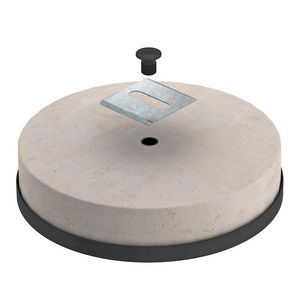 Goot bevestigingsset inclusief FangFix-steen 373x373x84