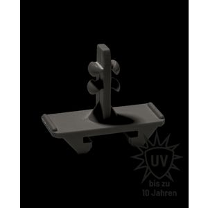 ESD11 Euro klemplug 11mm zwart VVE=200