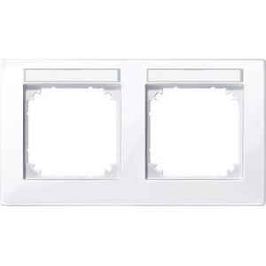 Afdekraam-M-Plan-2-voudig-Horizontaal-Tekstveld-Actief wit