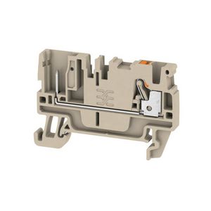 Insteekbaar terminal PUSH IN Plug-in d.beige 2.5 VVE=100