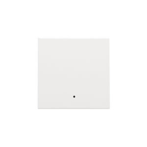 Afwerkingsset lens enkelvoudige elektr. Schakelaar white c.