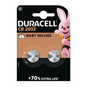 Blister a 2st. batterij DL2032 CR2032 Duracel VVE=10