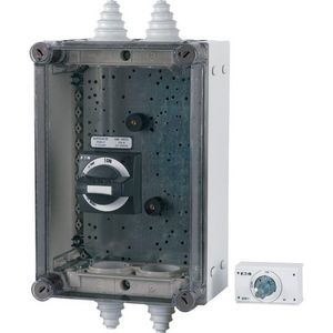 Schakelaarkast leeg NZM1-4 PN1-4 NS1-4 max. 125A zwart
