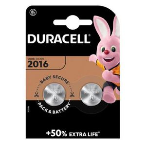 Blister a 2st. batterij DL2025 Duracel VVE=10
