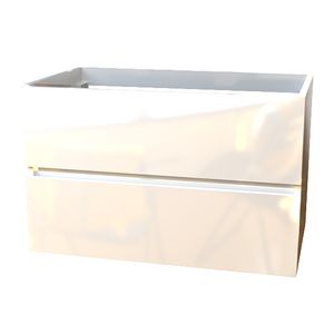 Napoli onderkast 80cm wit hoogglans