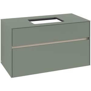 Wastafelonderkast Collaro 1000x548x500mm Soft Green C10900AF