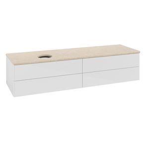 Wastafelonderkast Antao 1600x360x500mm G.White.L L26013GF