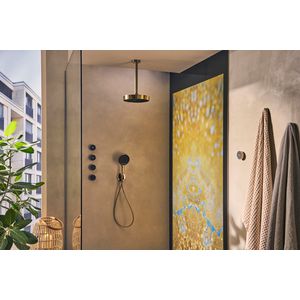 Plafondaansluiting 300mm 27389140 brushed bronze