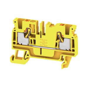 Doorvoerklem PUSH IN geel 4mm² 32A 800V 2051250000 VVE=100