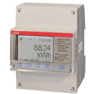 Elektriciteitsmeter 1 fase indirect 6A klasse B