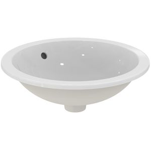 Inbouwwastafel Connect rond 480x480x175mm wit