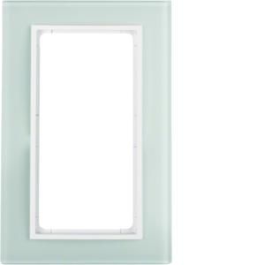 Afdekraam 1,5-v vert. berker B.7 Glas polarwit