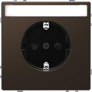 WCD Tekstveld Kinderbeveiliging Mokka metallic SysD