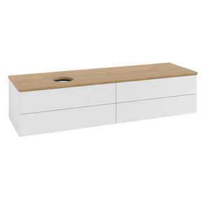 Wastafelonderkast Antao 1600x360x500mm G.White.L L26111GF