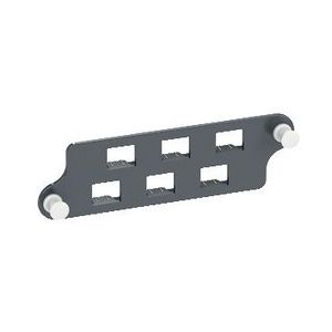 Frontplaat glasvezelpaneel 6 LC duplex MM a Actassi 19-C