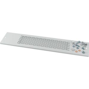 Frontplaat geventileerd HxB=100x425mm