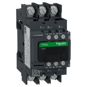 Contactor TeSys Deca 3P 40A 440V AC3 24VDC Spoel ringogen