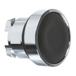 Drukknop Ø22mm Zwart