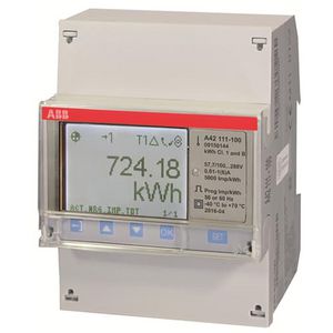 Elektriciteitsmeter 1 fase indirect 6A klasse B