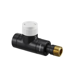 Radiatorafsluiter thermostatisch E recht 1/2" ant.