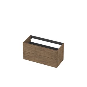 Onderkast 2L decor softclose tbv greep 10cm naturel eiken