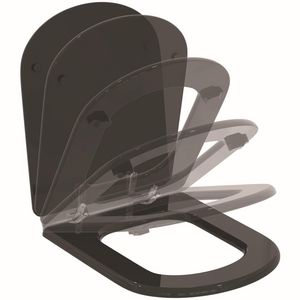 calla zitting en deksel softclose glossy black E2518GB