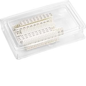 Tekststrookblad codering 101-200 25 strips