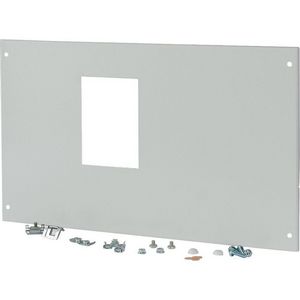 Frontplaat met opening voor 1 x NZM3-SVE 4P HxB=250x600mm