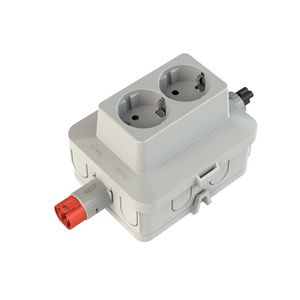 Stekerbare kabeldoos wand-/plafondmontage AKW-C2-1