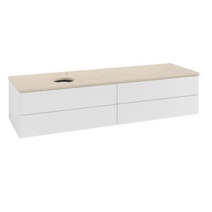 Wastafelonderkast Antao 1600x360x500mm G.White.L L26153GF