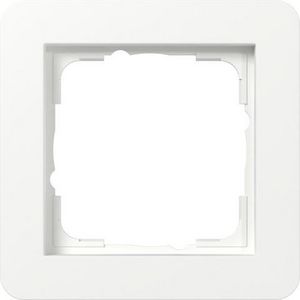 Afdekraam 1-voudig Gira E1 zuiver wit m
