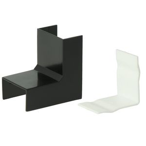 IE 25 Binnenhoekstuk zwart (RAL 9005) VVE=50