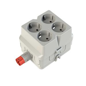 Stekerbare kabeldoos wand-/plafondmontage AKW-C4-0