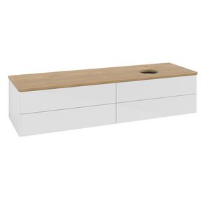 Wastafelonderkast Antao 1600x360x500mm G.White.L L27051GF