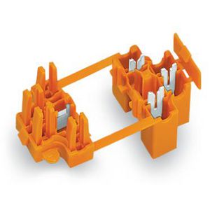 Busstrook automatische L-scheiding 3-polig oranje VVE=50