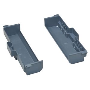Afschermkappen (set) verticaal 2x8 modulen