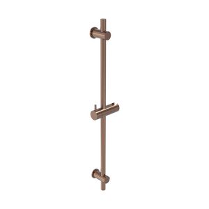 Glijstang incl. glijstuk 70cm geborsteld  mat koper PVD MAY