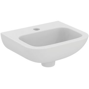 Contour 21 fontein 370mm wit met kraangat zonder overloop