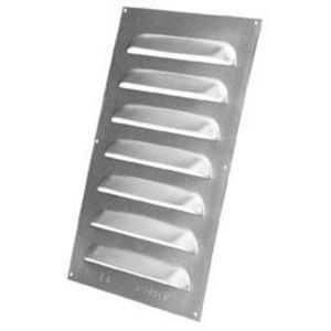 Ventilatierooster aluminium GAVO 250x250mm doorlaat 140cm2