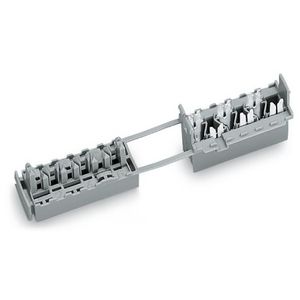 Busstrook 6-polig grijs VVE=50