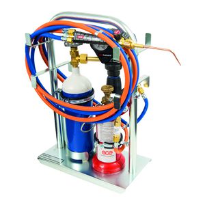 Hardsoldeeerset HLS 9-del. inck. zuurstof- + propaanfles