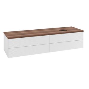 Wastafelonderkast Antao 1600x360x500mm G.White.L L27152GF