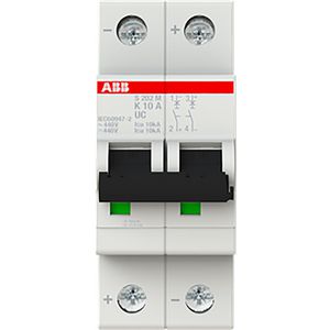 Installatieautomaat hogere spanningen 2-polig 10A 2CDS272061R0427