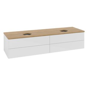 Wastafelonderkast Antao 1600x360x500mm G.White.L L28011GF