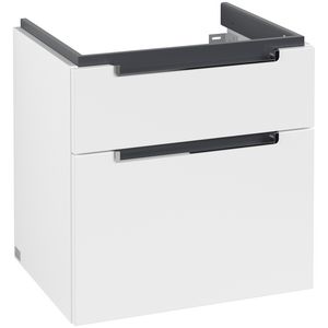 Subway 2.0 wastafelonderbouw 587x590x454mm wit mat 2xla