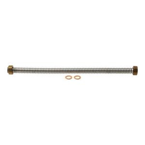 Flex.leiding rvs mantel dn16x450mm