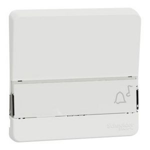 Inzetstuk Enkele wip Labelhouder IP55 Polarwit Mureva Styl